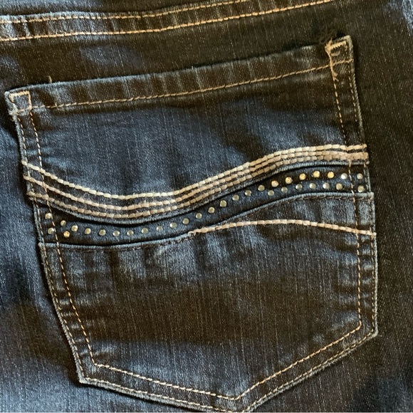 Riders by Lee Mid Rise Boot Cut Jeans * 14 Petite - Picture 12 of 14